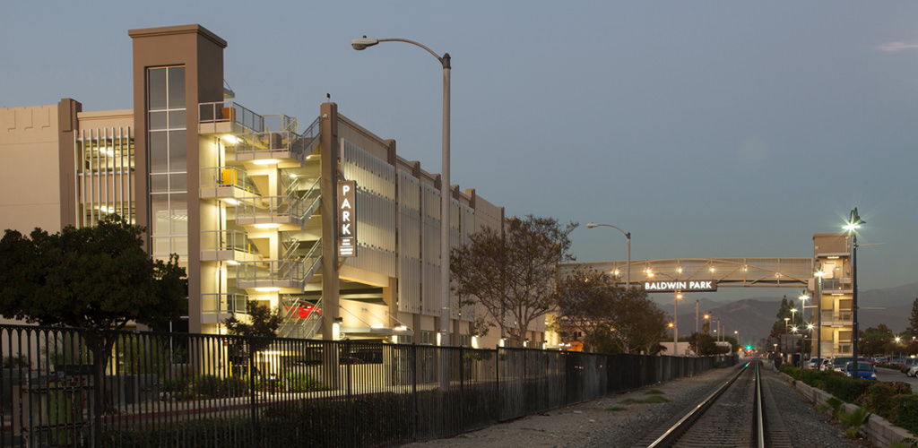 Slideshow image for Baldwin Park Transit Center Parking Structure
