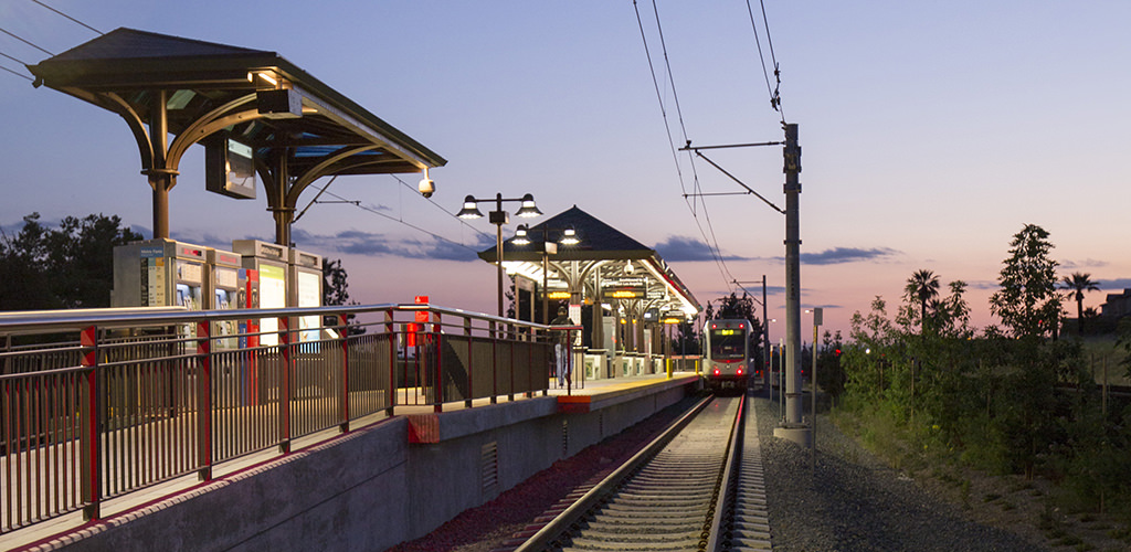 Slideshow image for Metro A Line (Gold) Azusa Citrus Station Parking Structure