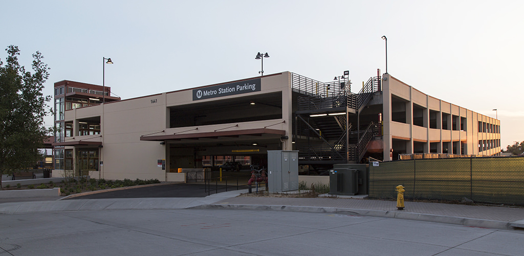 Slideshow image for Metro A Line (Gold) Monrovia Station Parking Structure