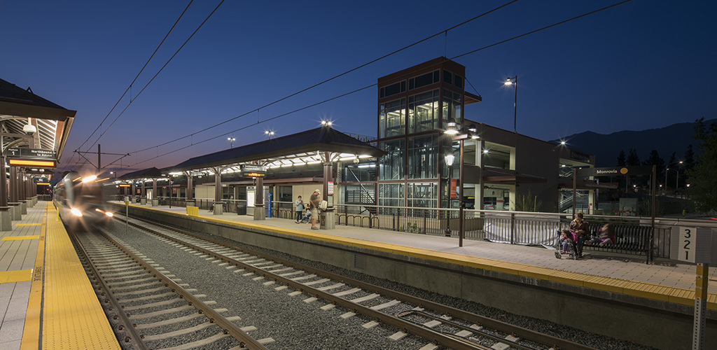 Slideshow image for Metro A Line (Gold) Monrovia Station Parking Structure