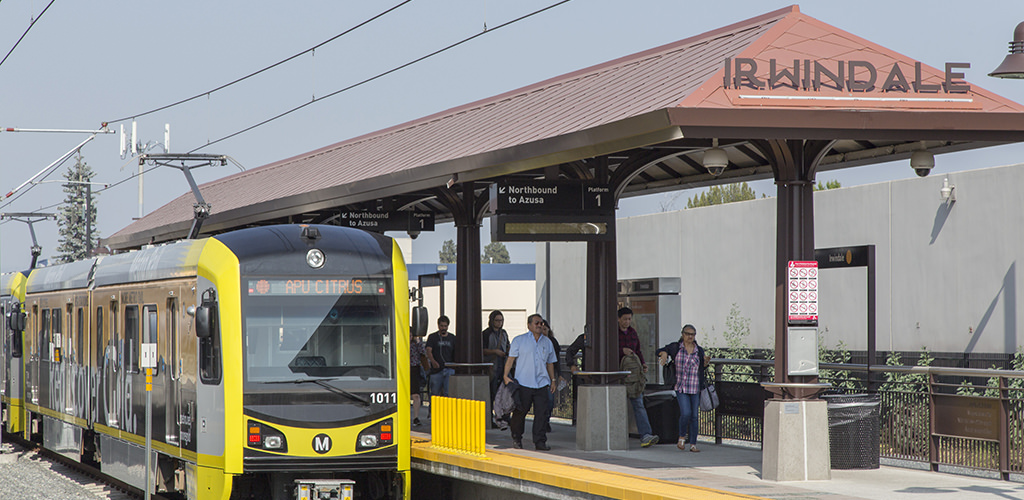 Slideshow image for Metro A Line (Gold) Irwindale Station Parking Structure