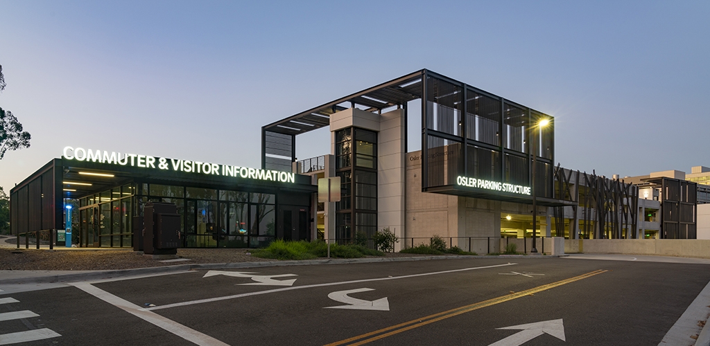 Slideshow image for UC San Diego Osler Parking Structure & Visitor's Center