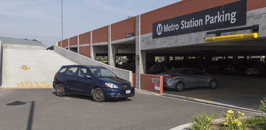 Slideshow image for Metro A Line (Gold) Arcadia Station Parking Structure