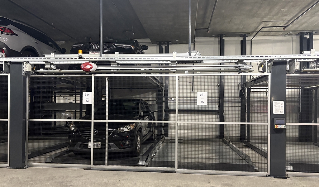 Slideshow image for Vasara Apartments Semi-Automated Parking