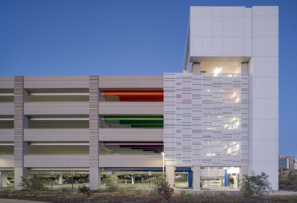 Slideshow image for UC Davis Health Center Parking Structure IV