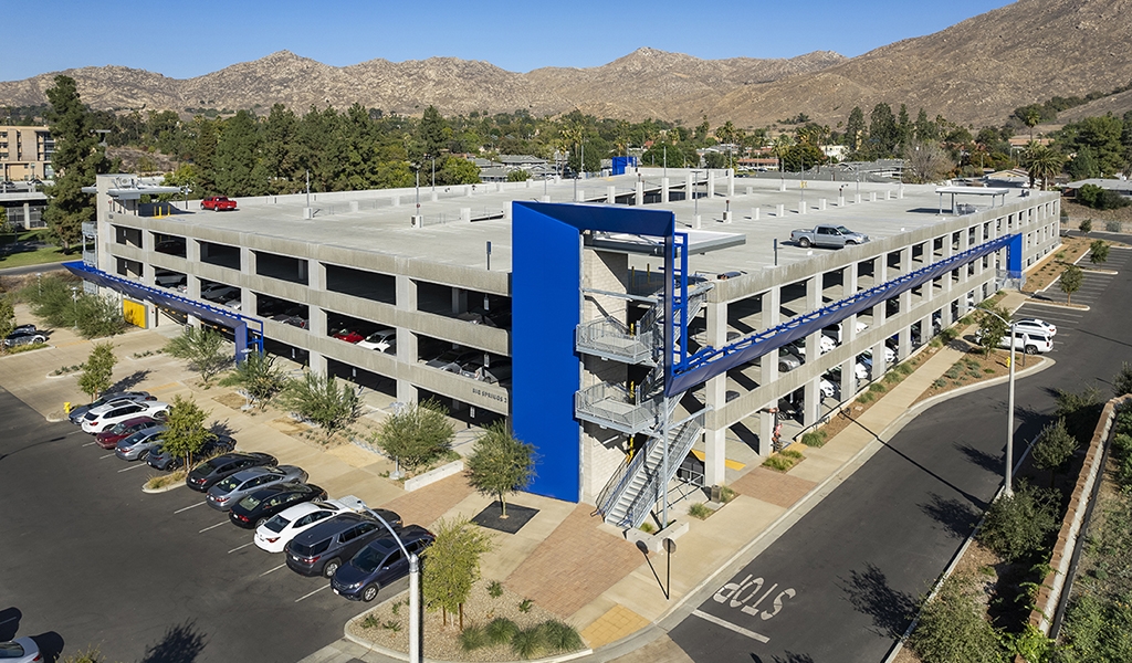 Slideshow image for UC Riverside Big Springs Parking Structure #2