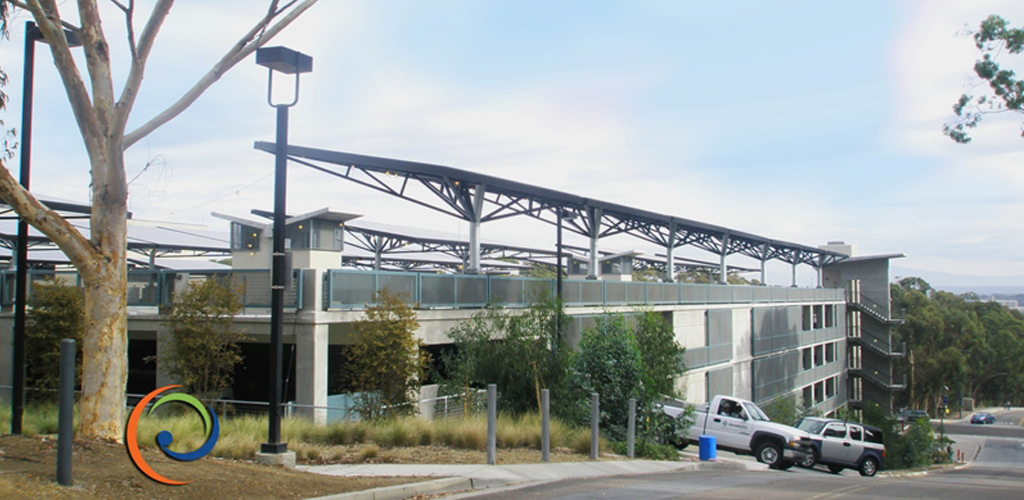 Slideshow image for UC San Diego Hopkins Parking Structure