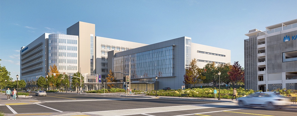 Slideshow image for Kaiser Railyards Health Campus Parking Structure