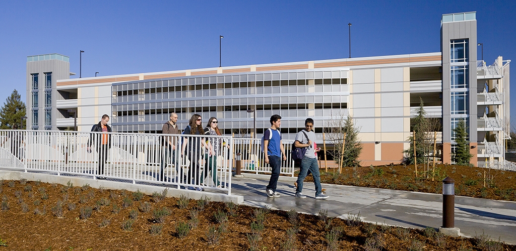 Slideshow image for American River College Parking Structure