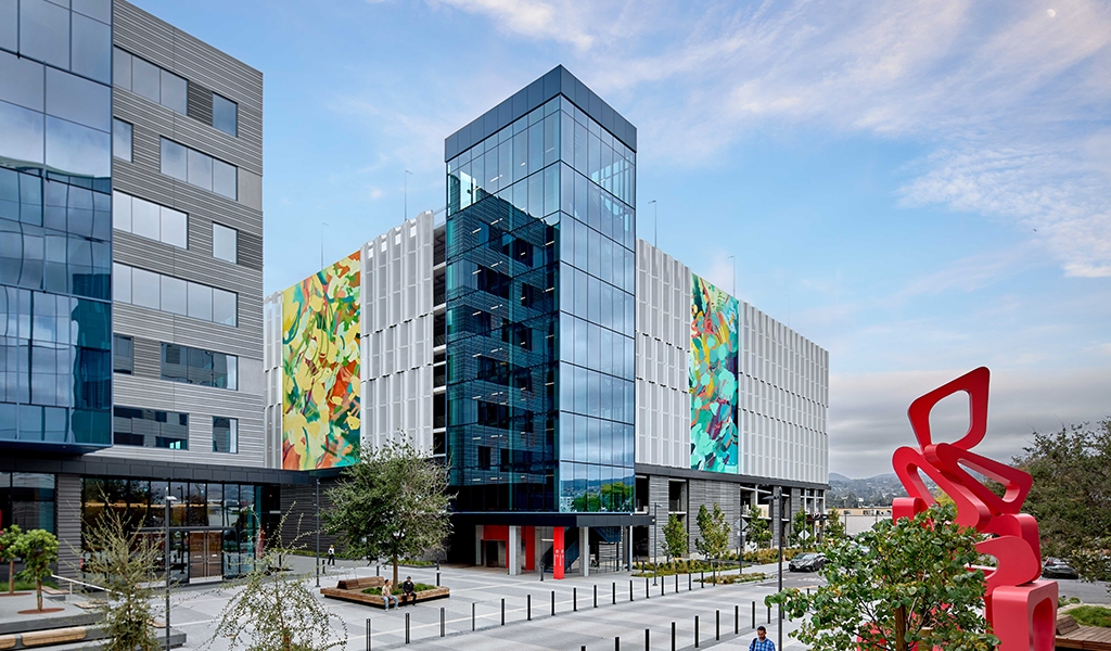 Slideshow image for The Landing Life Science Campus Parking Structure