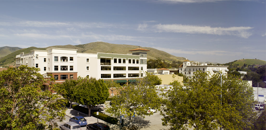 Slideshow image for Palm and Morro Parking Structure & Office Space