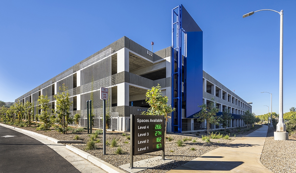 Slideshow image for UC Riverside Big Springs Parking Structure #2