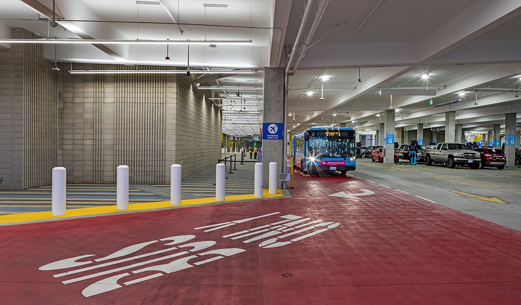 Slideshow image for LAX Economy Parking Structure