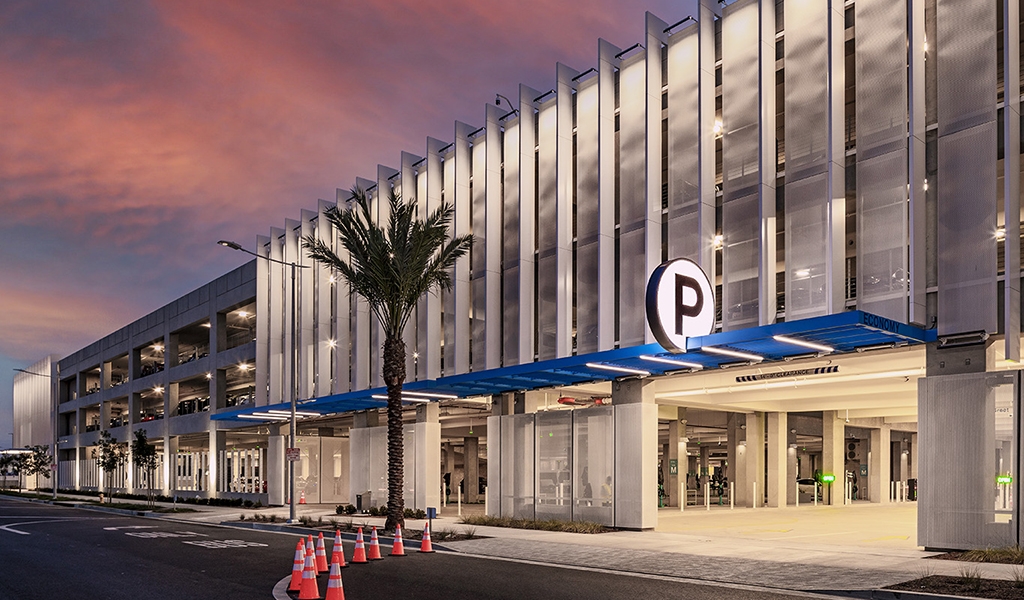 Slideshow image for LAX Economy Parking Structure