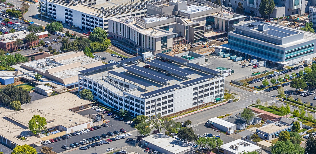 Slideshow image for Santa Clara Valley Medical Center Behavioral Health Services Center Parking Structure