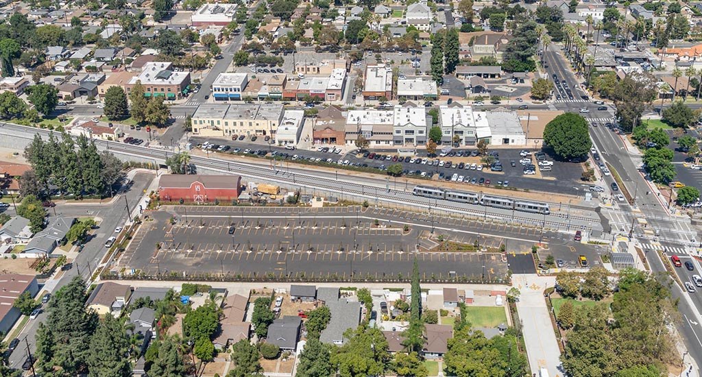 Slideshow image for LA Metro A Line Glendora to Pomona Extension Parking Facilities