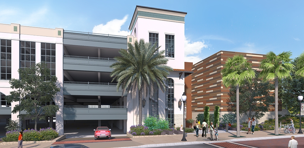 Slideshow image for Cultural Arts District Parking Structure