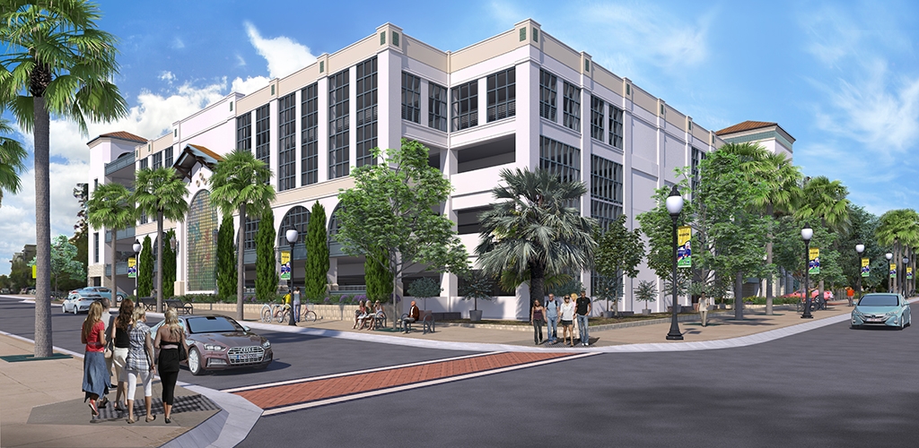 Slideshow image for Cultural Arts District Parking Structure