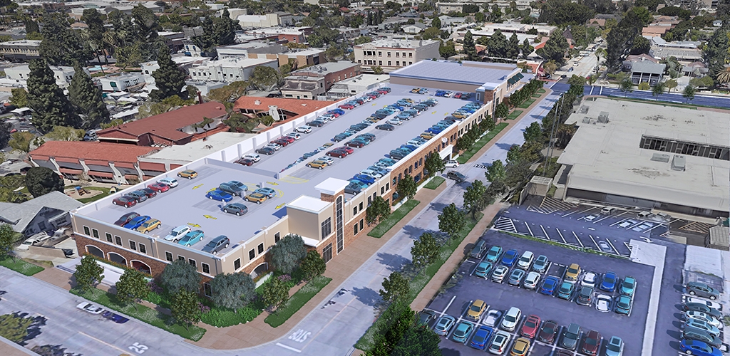 Slideshow image for City of Orange Grand Street Parking Structure Study