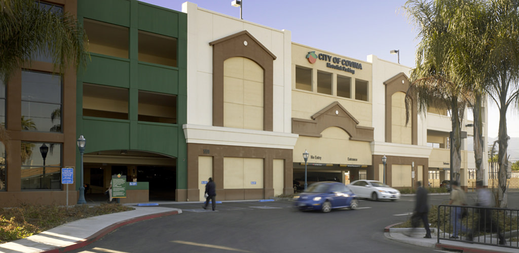 Slideshow image for Covina Metrolink Transit Complex Parking Structure