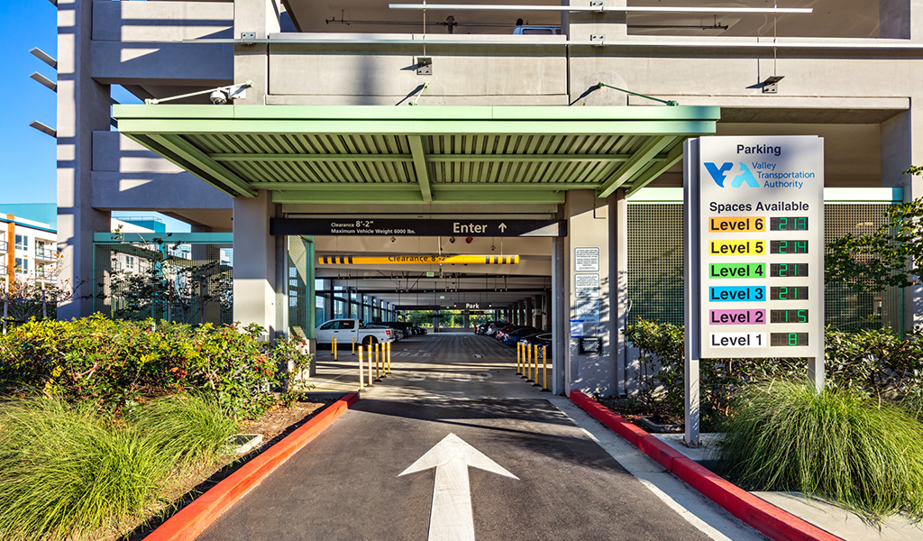 Slideshow image for VTA Milpitas Station Parking Structure