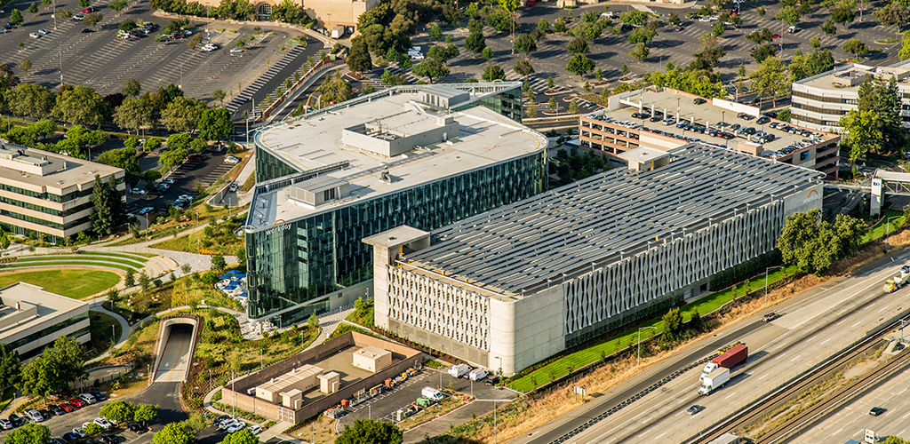 Slideshow image for Workday Corporate Campus Parking Structure